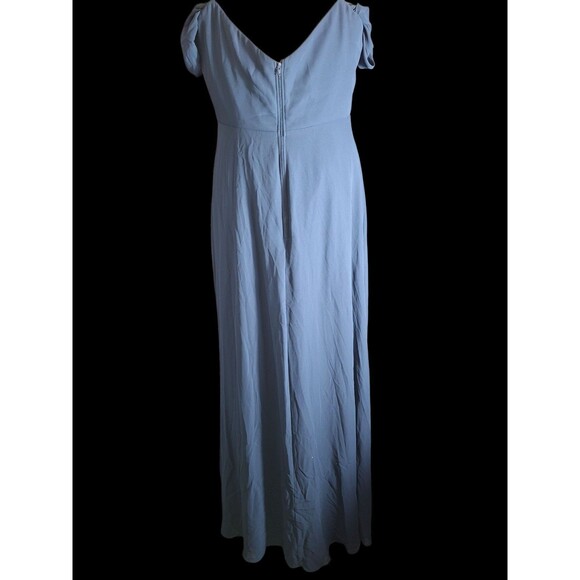 Birdy Grey DEVIN CONVERTIBLE DRESS CHIFFON NAVY Sz XL BRIDESMAID WEDDING FORMAL - Picture 2 of 9